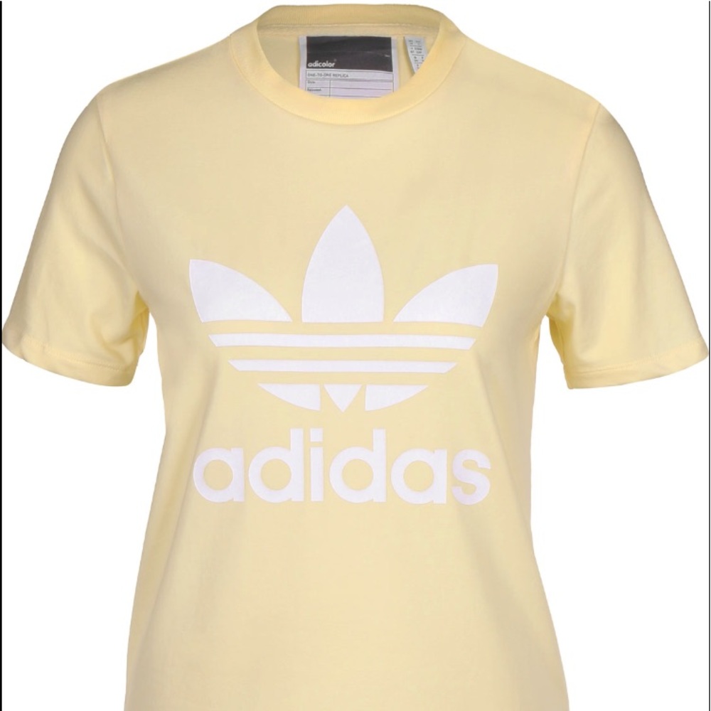Adidas trefoil t shirt